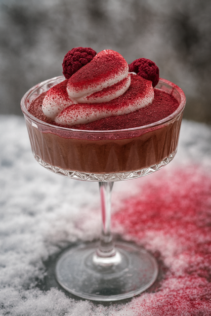 CHOCO CLOUD PUDDING WITH HERBAL REMEDIES